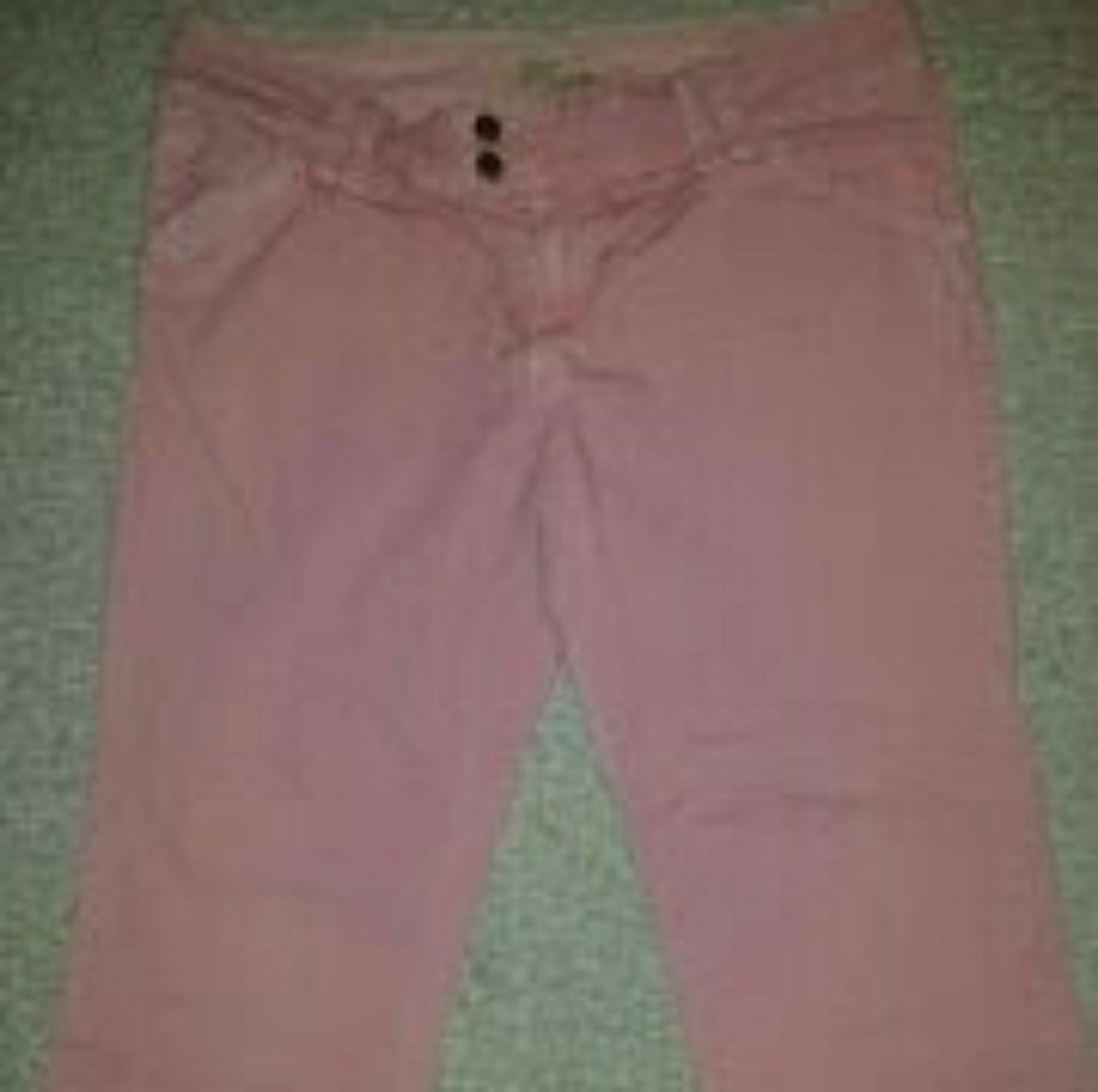 American Eagle pink crop pant